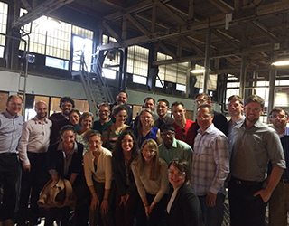 EDF Climate Corps Network Members at the Harpoon Brewery 