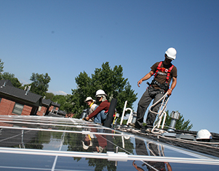 Solar Installers at DHA